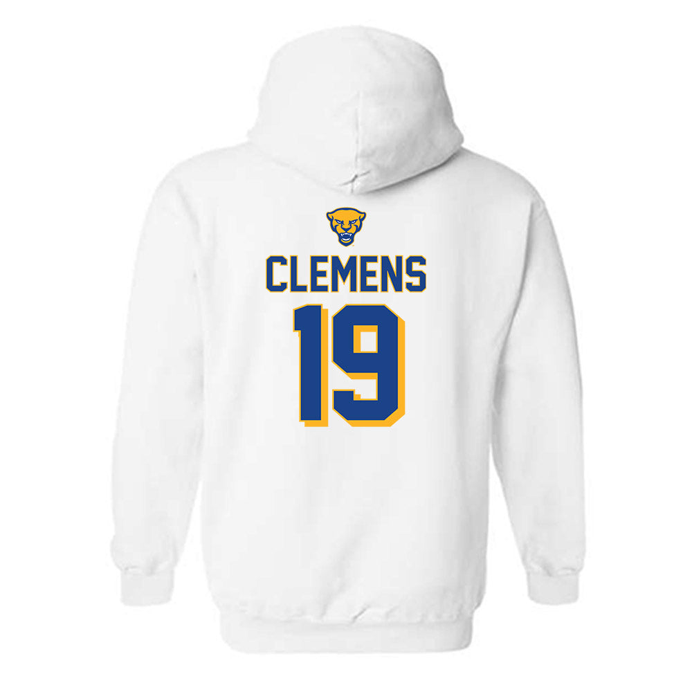Pittsburgh - NCAA Women's Lacrosse : Emily Clemens - Sports Shersey Hooded Sweatshirt-1