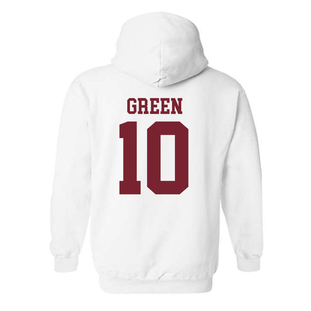 Charleston - NCAA Men's Basketball : Max Green - Sports Shersey Hooded Sweatshirt-1