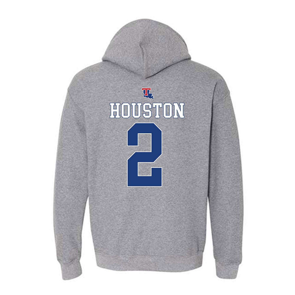 LA Tech - NCAA Baseball : Nathan Houston - Sports Shersey Hooded Sweatshirt-1
