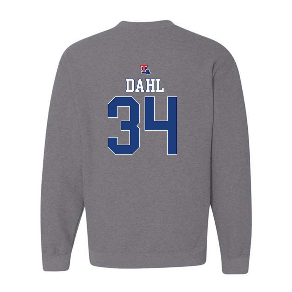 LA Tech - NCAA Baseball : Declan Dahl - Sports Shersey Crewneck Sweatshirt-1