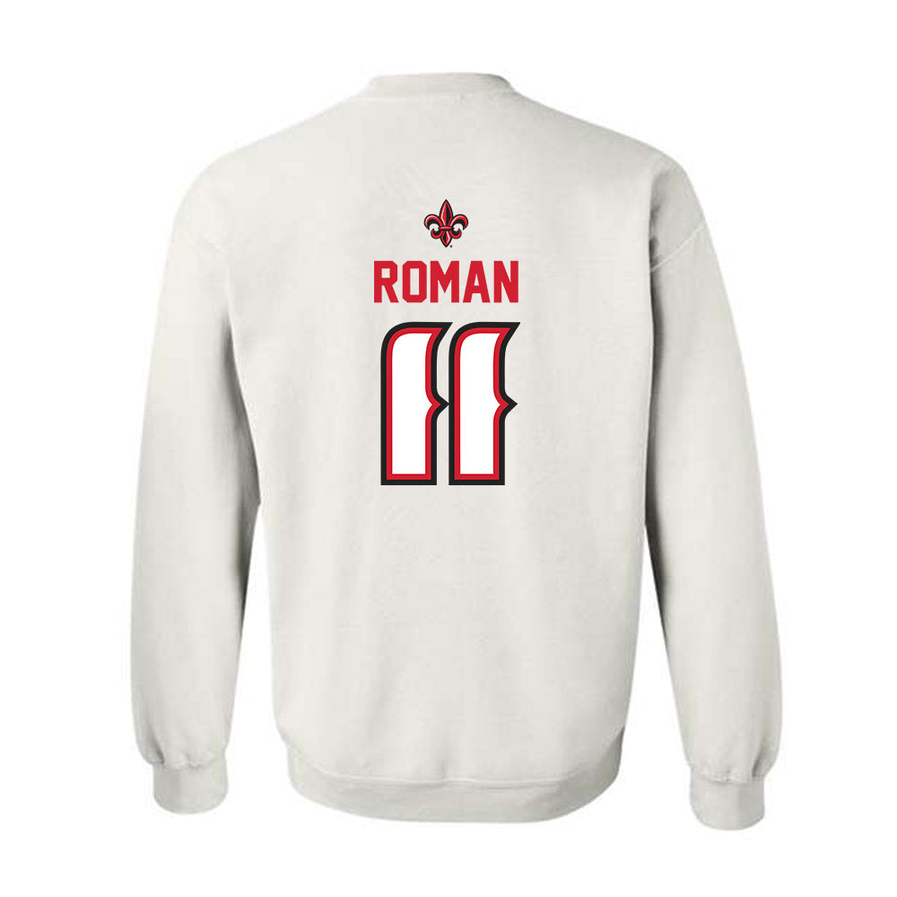 Louisiana - NCAA Baseball : Ty Roman - Sports Shersey Crewneck Sweatshirt-1