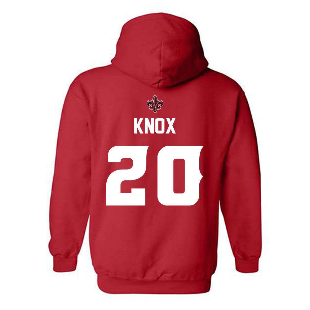 Louisiana - NCAA Softball : Lily Knox - Generic Shersey Hooded Sweatshirt-1
