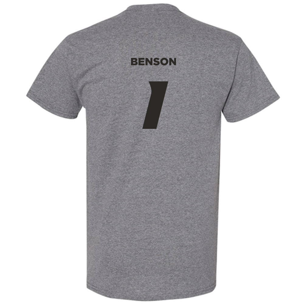 Missouri - NCAA Baseball : Cameron Benson - Sports Shersey T-Shirt-1