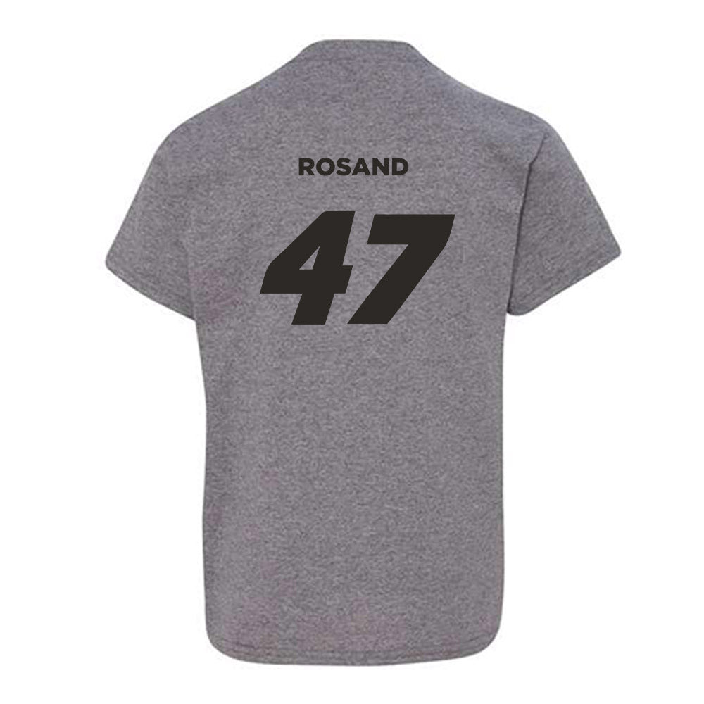 Missouri - NCAA Baseball : Sam Rosand - Sports Shersey Youth T-Shirt-1