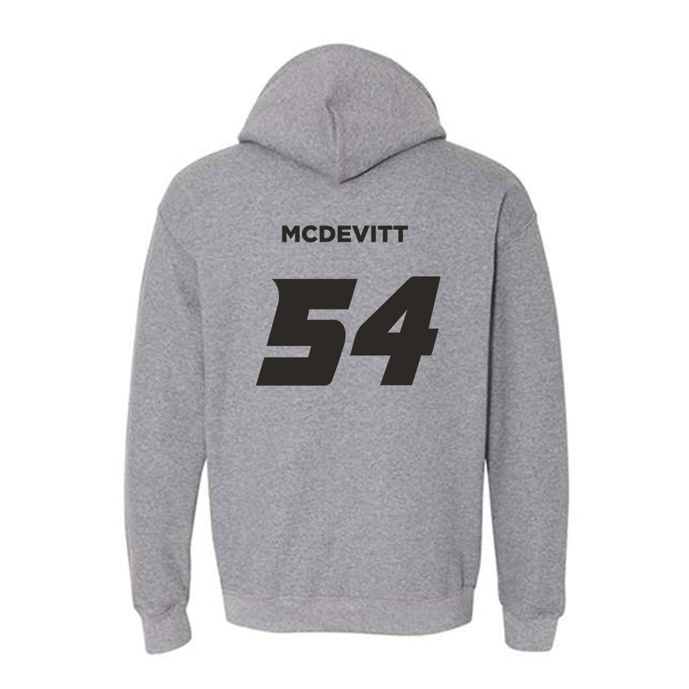 Missouri - NCAA Baseball : Josh McDevitt - Sports Shersey Hooded Sweatshirt-1