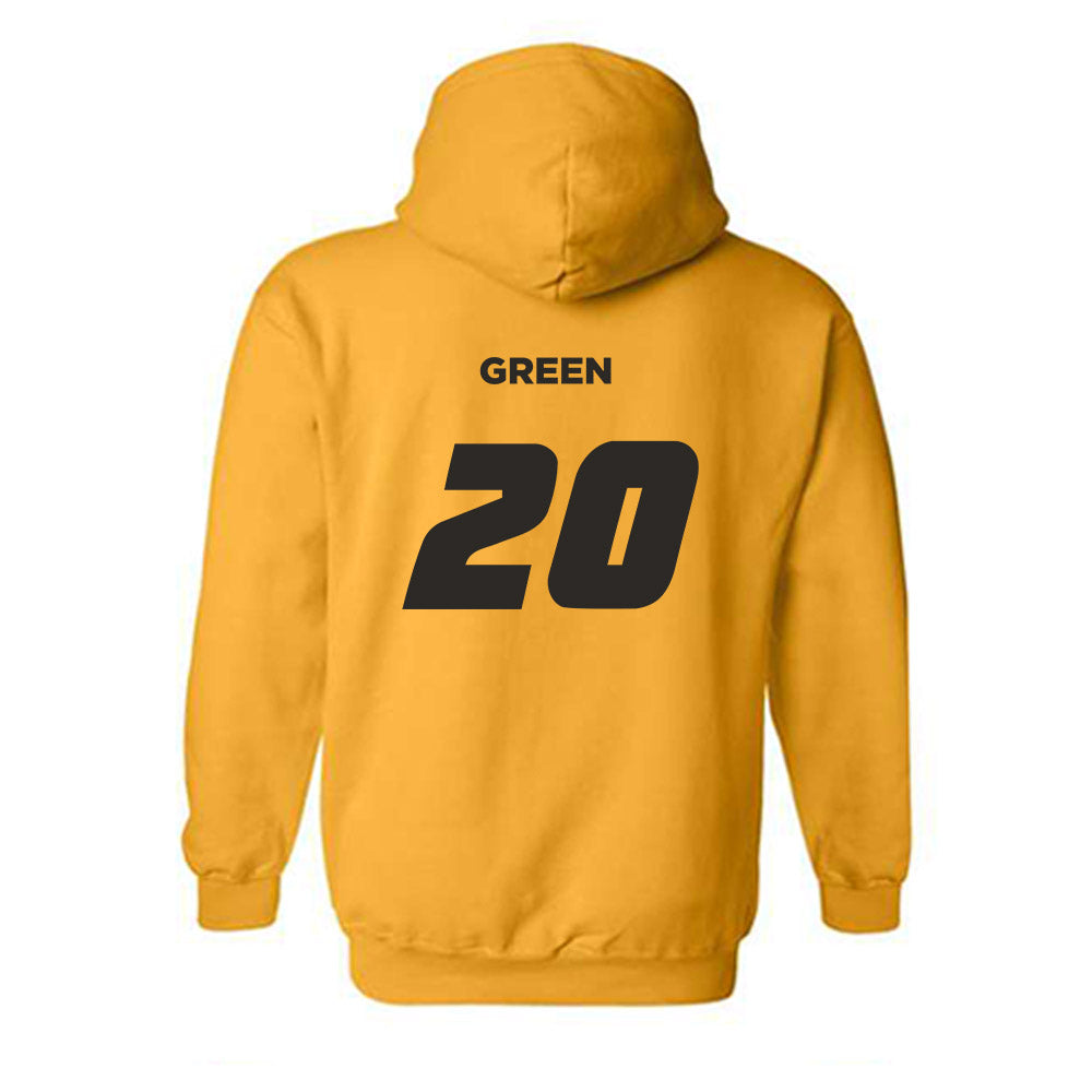 Missouri - NCAA Baseball : PJ Green - Sports Shersey Hooded Sweatshirt-1