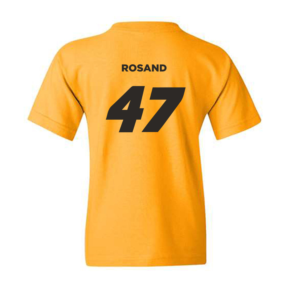 Missouri - NCAA Baseball : Sam Rosand - Sports Shersey Youth T-Shirt-1