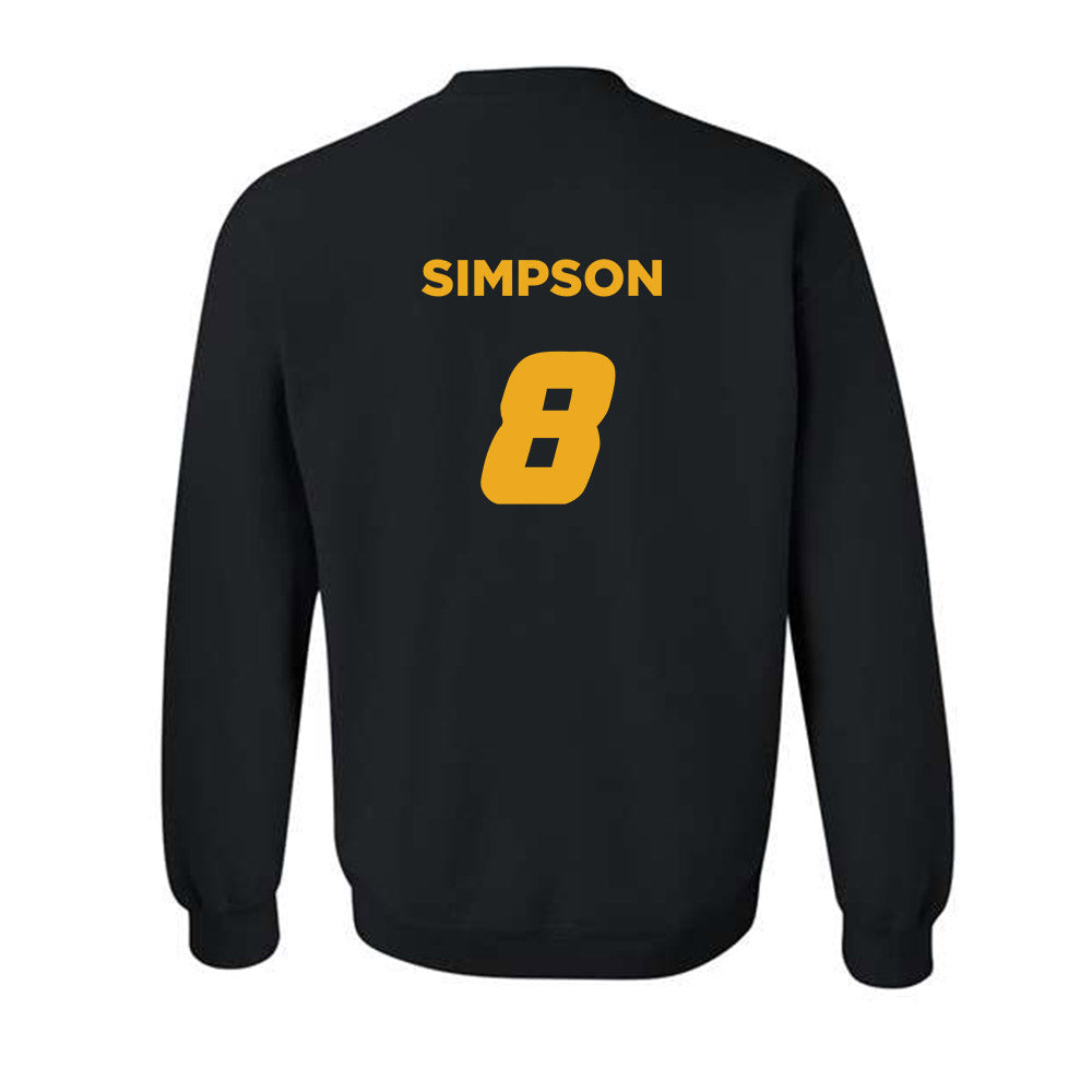 Missouri - NCAA Football : Donta Simpson - Classic Shersey Crewneck Sweatshirt-1