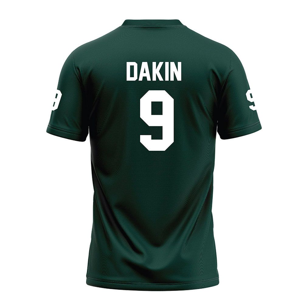 Michigan State - NCAA Football : Rhys Dakin - Green Football Jersey-1