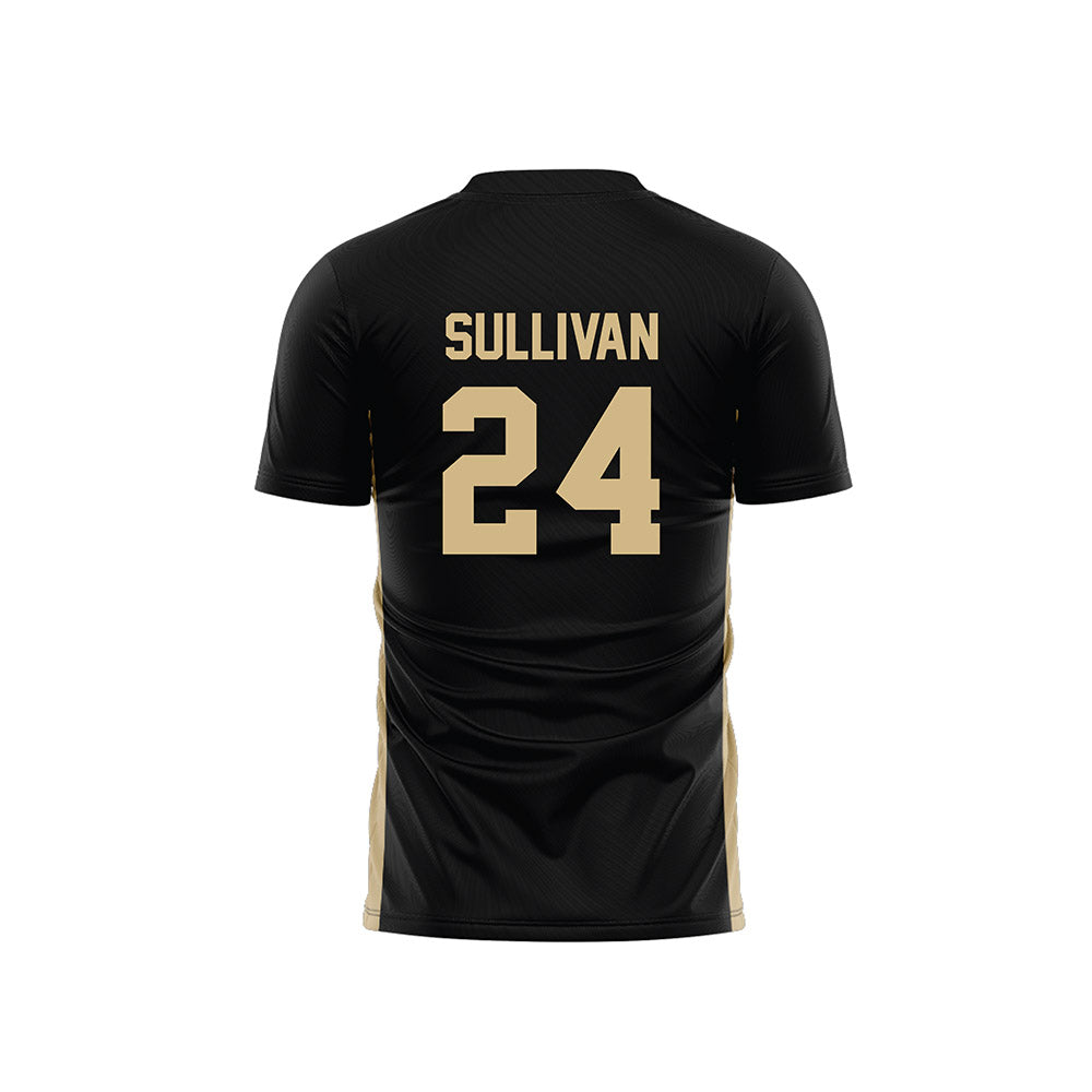 Wake Forest - NCAA Men's Soccer : Mason Sullivan - Black Soccer Jersey-1