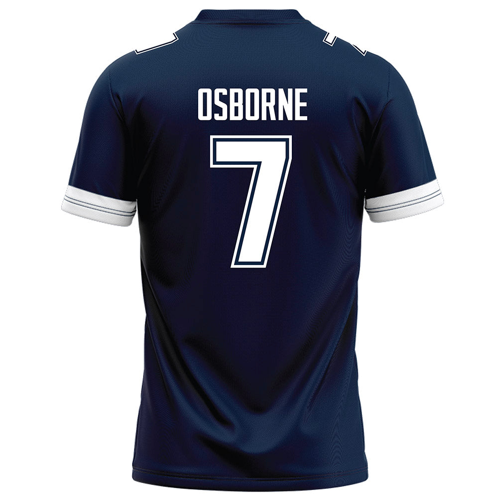 UConn - NCAA Football : Kalieb Osborne - Navy Football Jersey-1