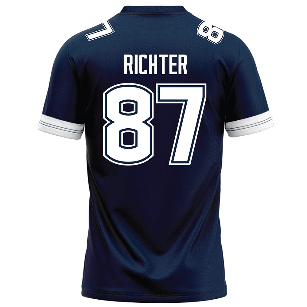 UConn - NCAA Football : Clemens Richter - Navy Football Jersey-1