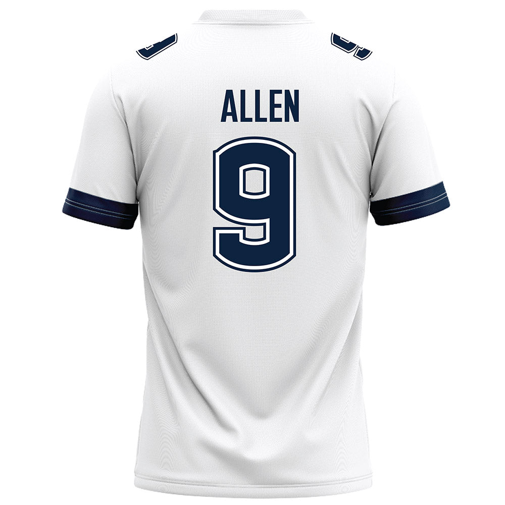UConn - NCAA Football : Julian Allen - White Football Jersey-1