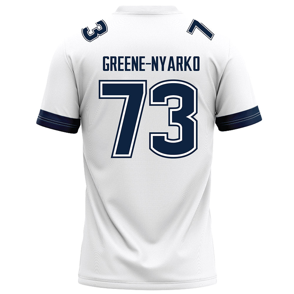 UConn - NCAA Football : Raphael Greene-Nyarko - White Football Jersey-1