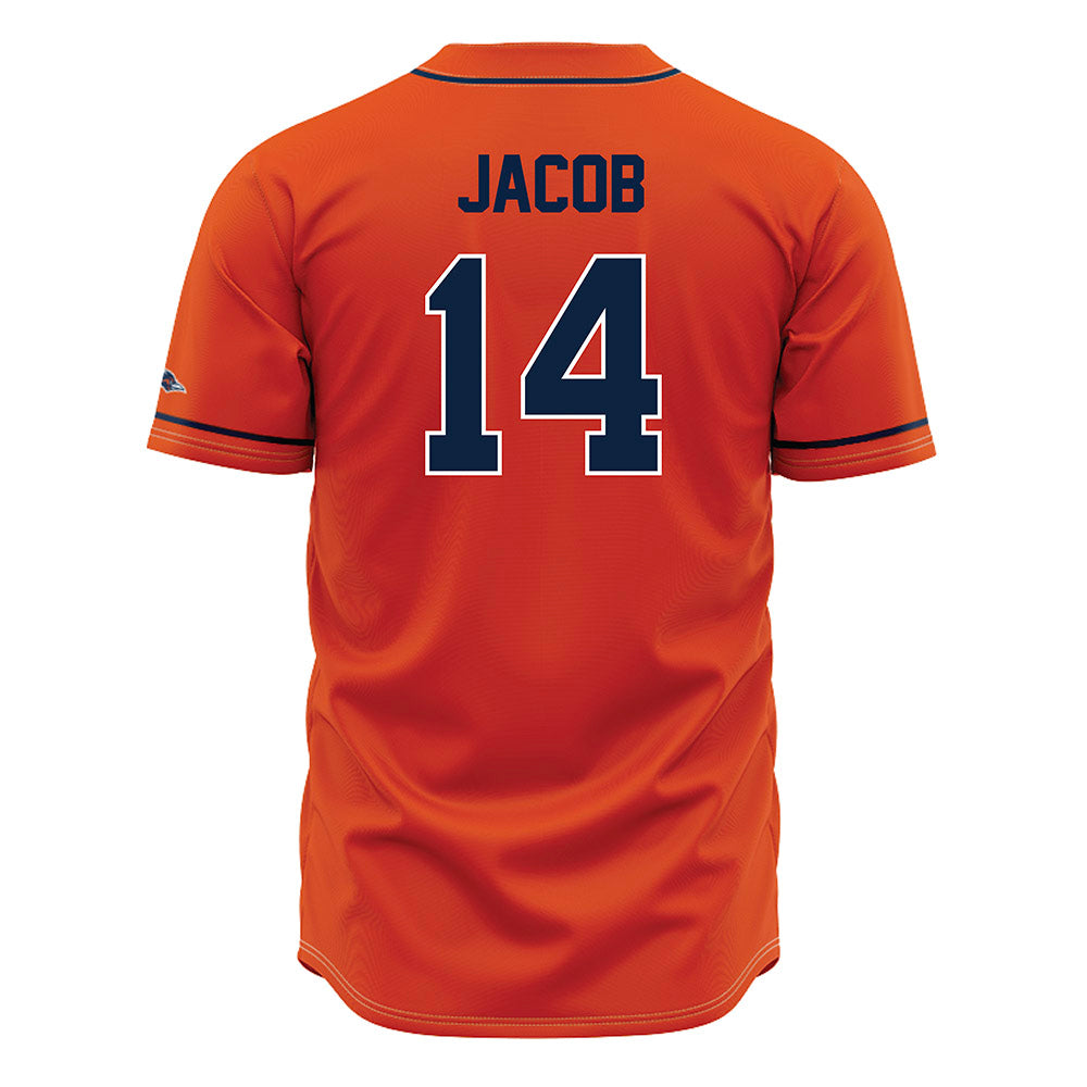 UTSA - NCAA Baseball : Mason Jacob - Orange Jersey-1