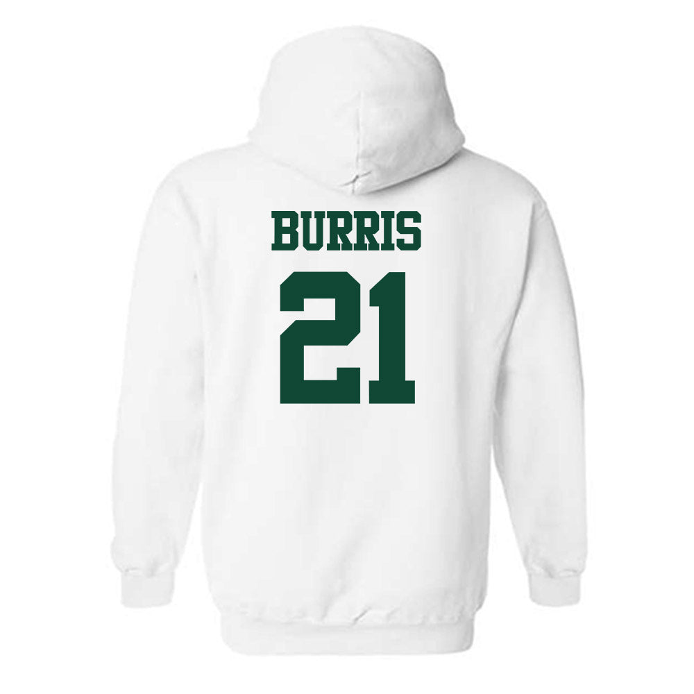 Ohio - NCAA Men's Basketball : Jesse Burris - Classic Shersey Hooded Sweatshirt-1