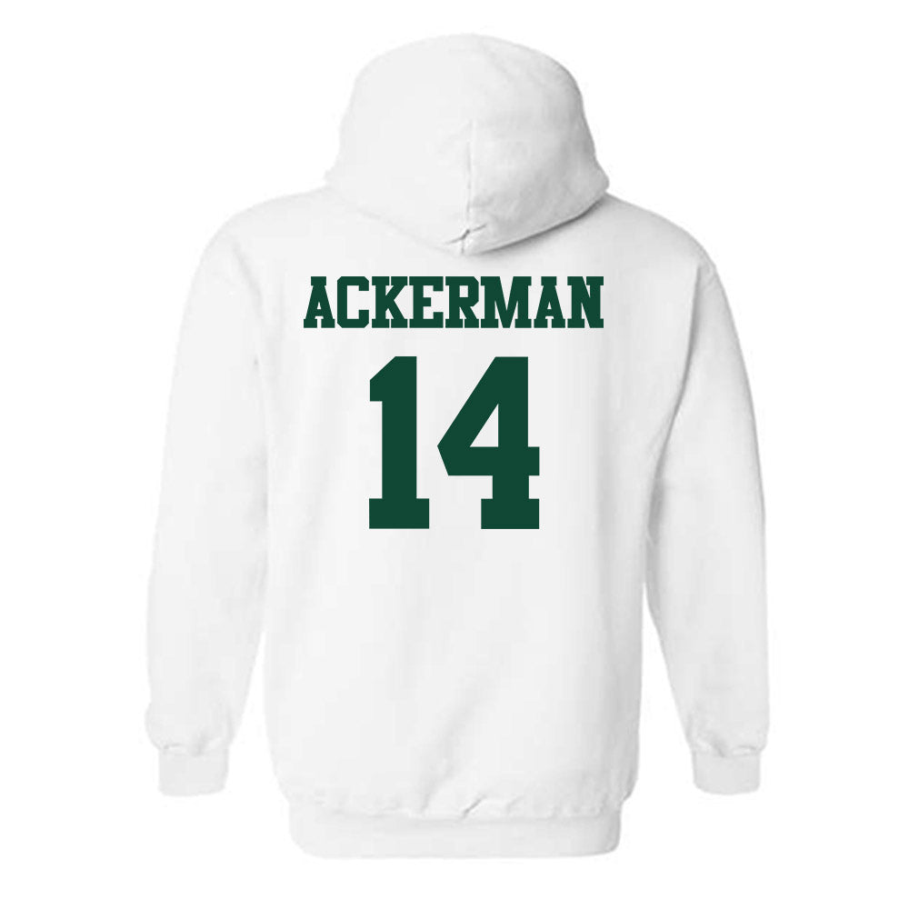 Ohio - NCAA Football : Ike Ackerman - Classic Shersey Hooded Sweatshirt-1