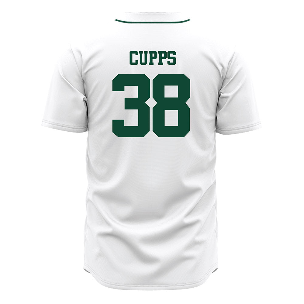 Ohio - NCAA Baseball : Wesley Cupps - White Jersey-1