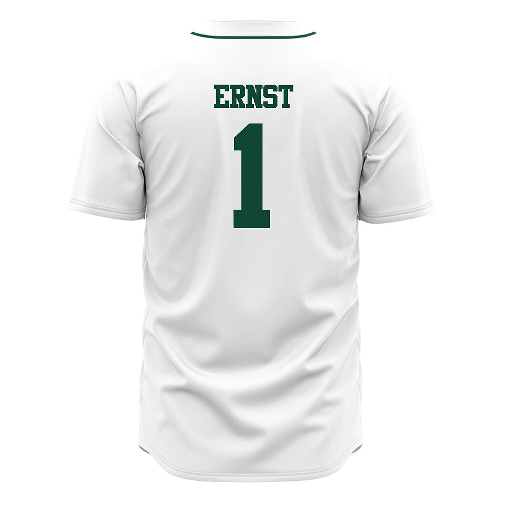 Ohio - NCAA Baseball : Noah Ernst - White Jersey-1