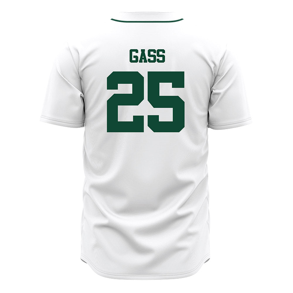 Ohio - NCAA Baseball : Mason Gass - White Jersey-1