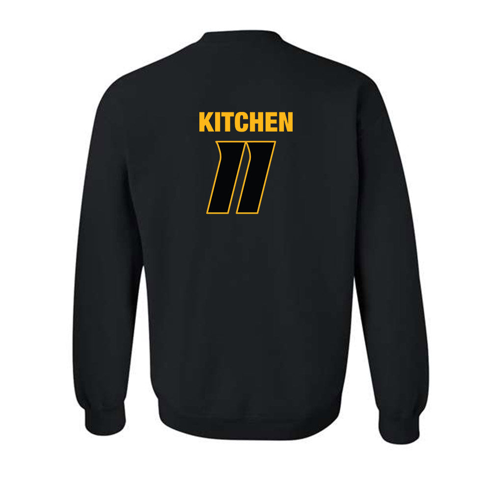 Missouri - NCAA Football : Langden Kitchen - Sports Shersey Crewneck Sweatshirt-1