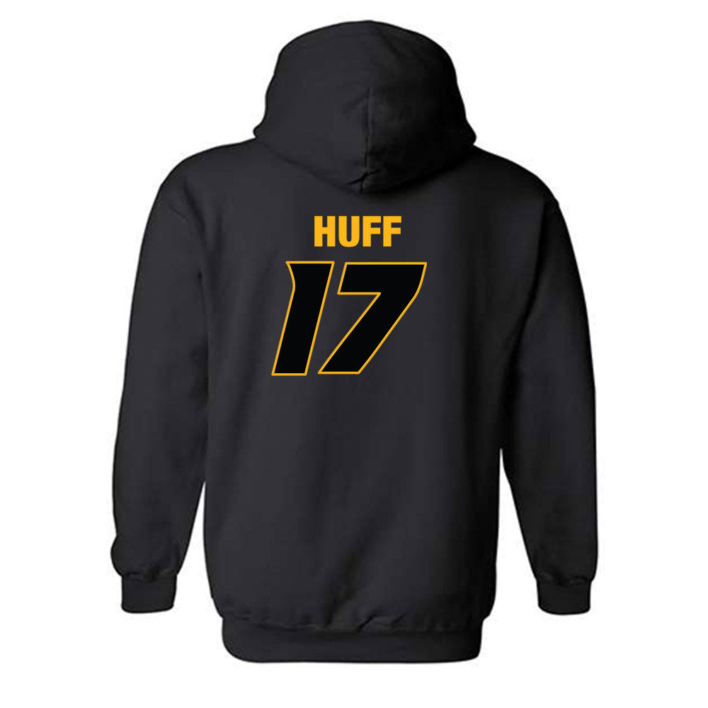 Missouri - NCAA Football : Brian Huff - Sports Shersey Hooded Sweatshirt-1