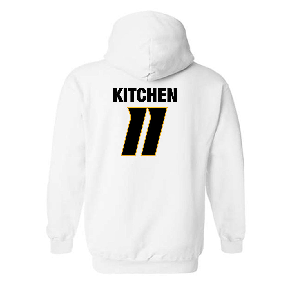 Missouri - NCAA Football : Langden Kitchen - Sports Shersey Hooded Sweatshirt-1