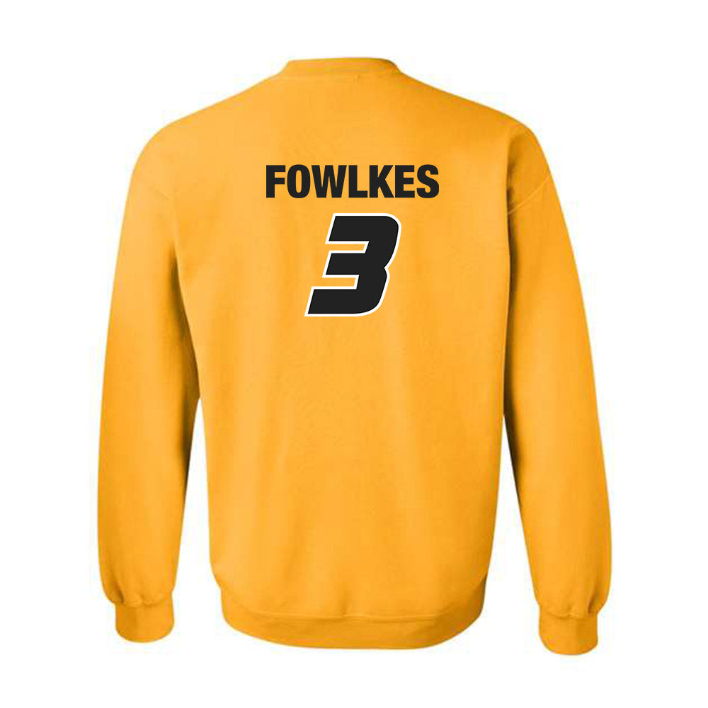 Missouri - NCAA Football : DaMarion Fowlkes - Sports Shersey Crewneck Sweatshirt-1