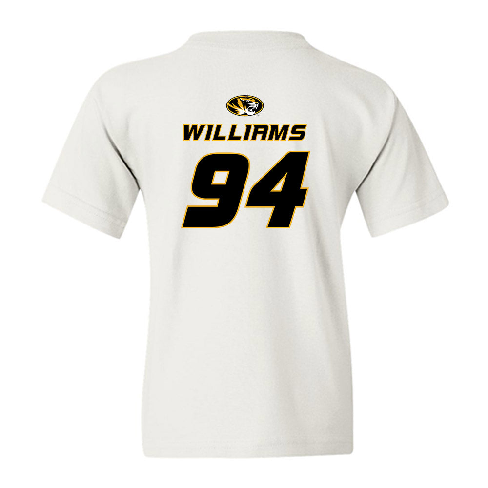 Missouri - NCAA Football : Sam Williams - Replica Shersey Youth T-Shirt-1