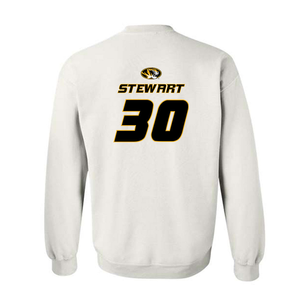 Missouri - NCAA Football : Carter Stewart - Replica Shersey Crewneck Sweatshirt-1