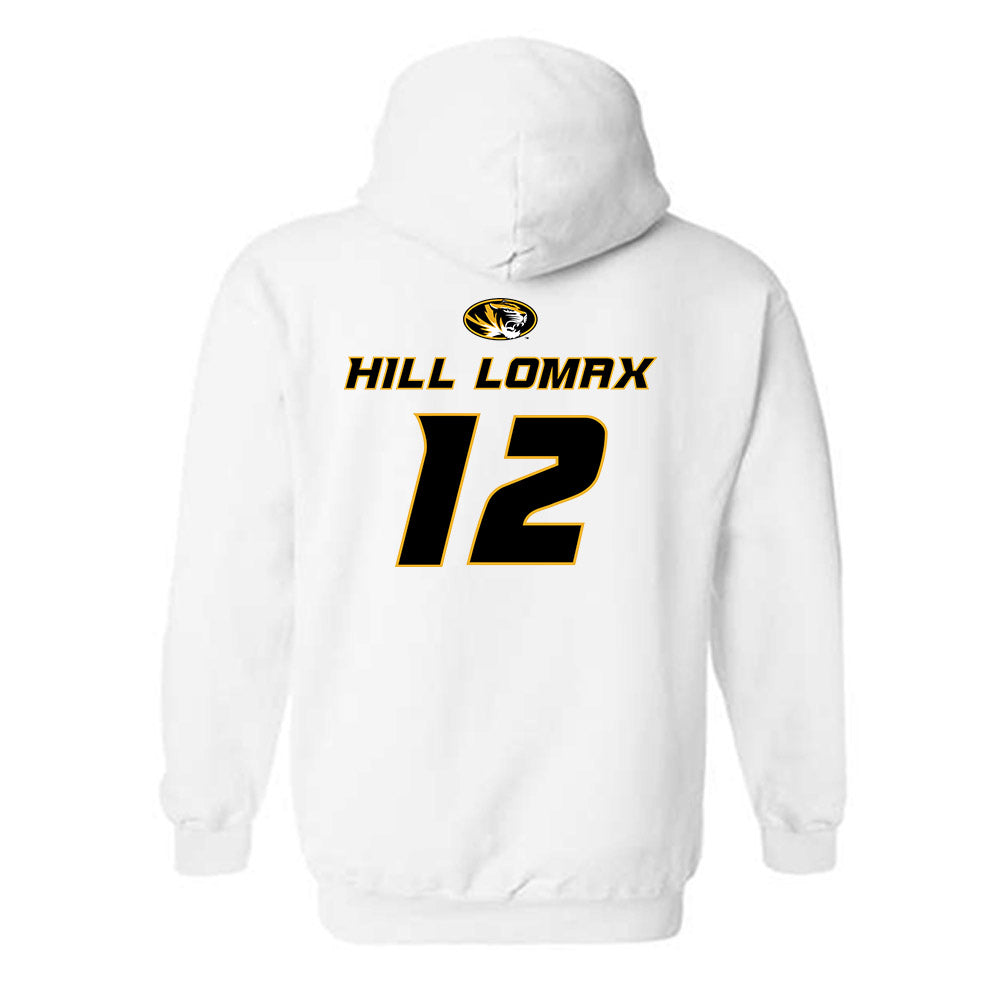 Missouri - NCAA Football : Devyon Hill-Lomax - Replica Shersey Hooded Sweatshirt-1