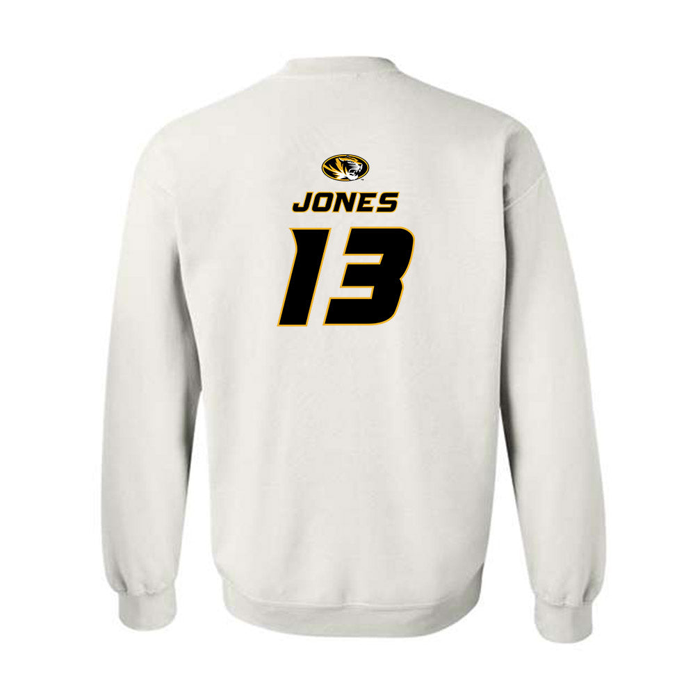 Missouri - NCAA Football : Jaden Jones - Replica Shersey Crewneck Sweatshirt-1