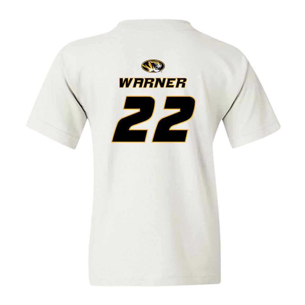 Missouri - NCAA Football : Maxwell Warner - Replica Shersey Youth T-Shirt-1