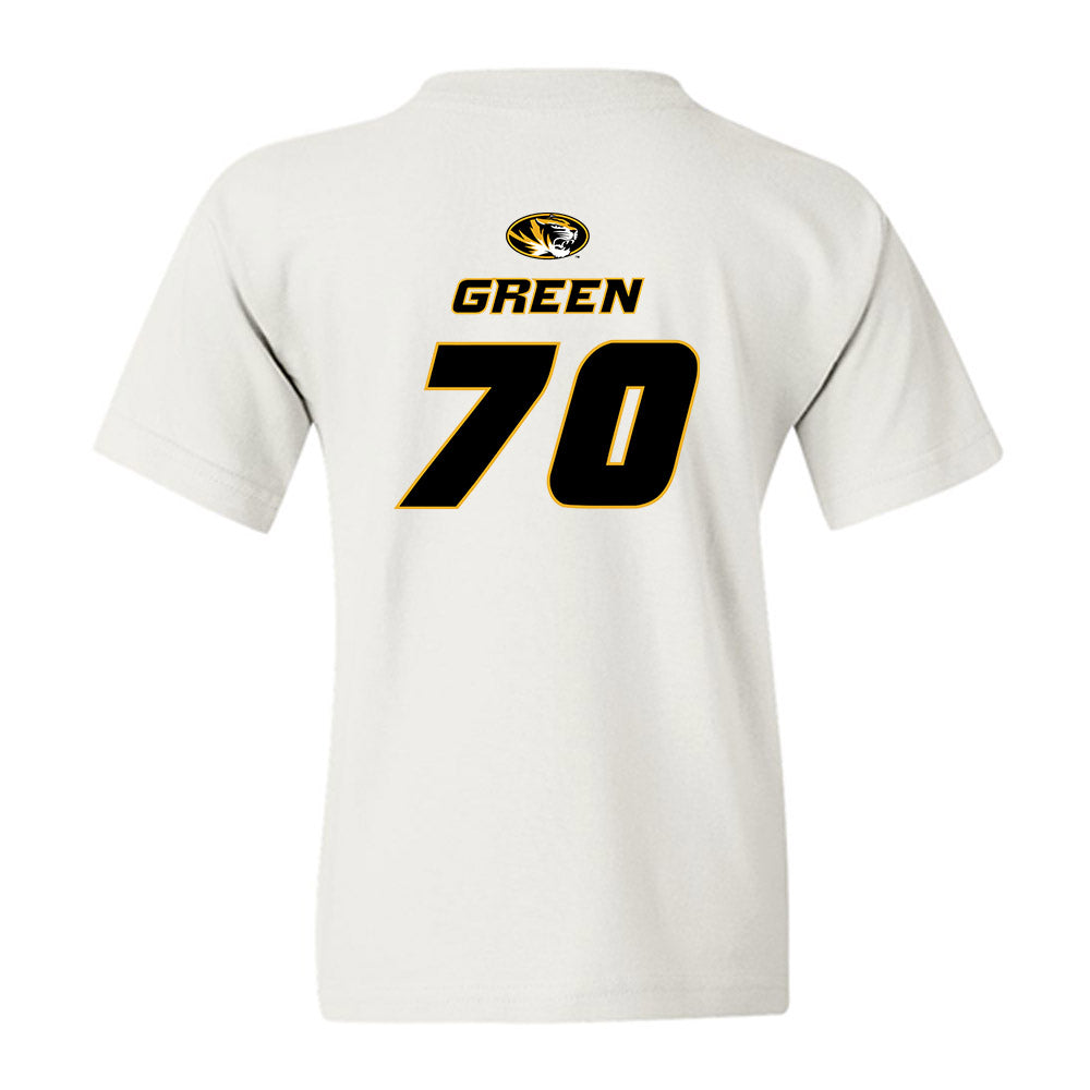 Missouri - NCAA Football : Cayden Green - Replica Shersey Youth T-Shirt-1