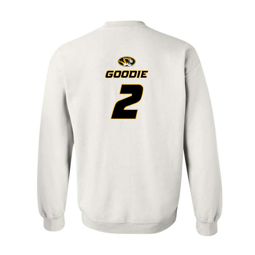 Missouri - NCAA Football : Caleb Goodie - Replica Shersey Crewneck Sweatshirt-1