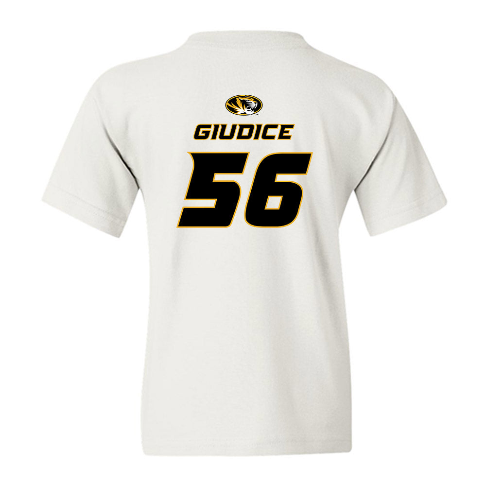 Missouri - NCAA Football : Dominick Giudice - Replica Shersey Youth T-Shirt-1