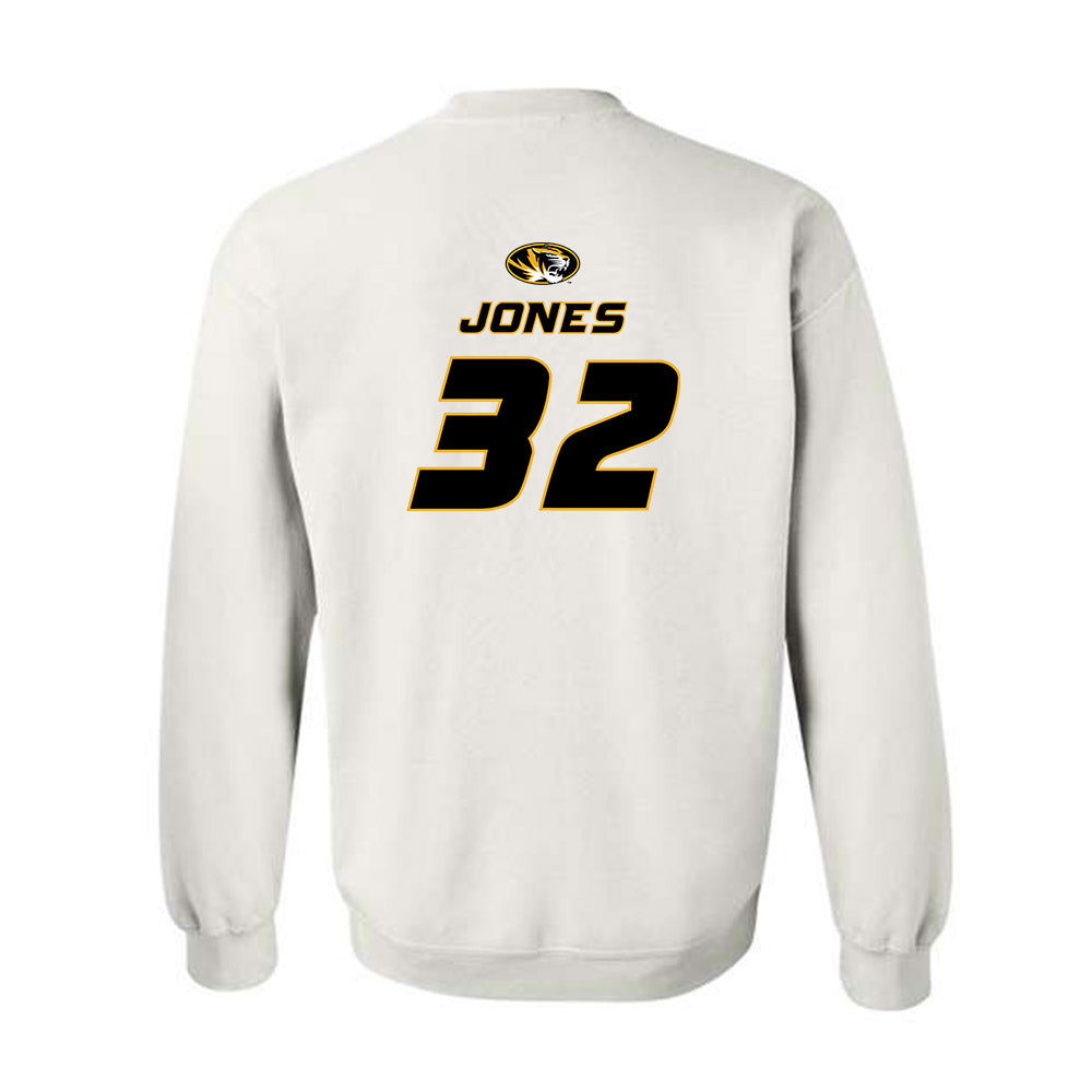 Missouri - NCAA Football : Brody Jones - Replica Shersey Crewneck Sweatshirt-1