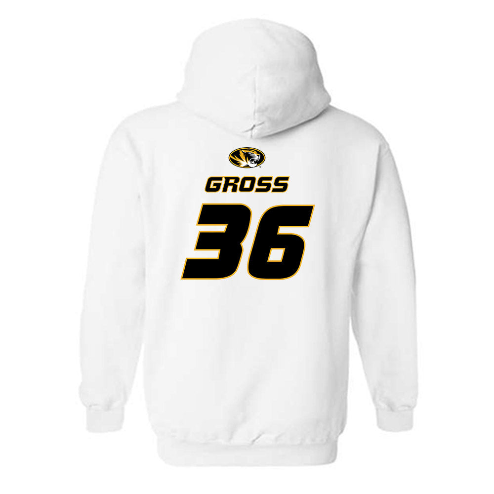 Missouri - NCAA Football : Sean Gross - Replica Shersey Hooded Sweatshirt-1