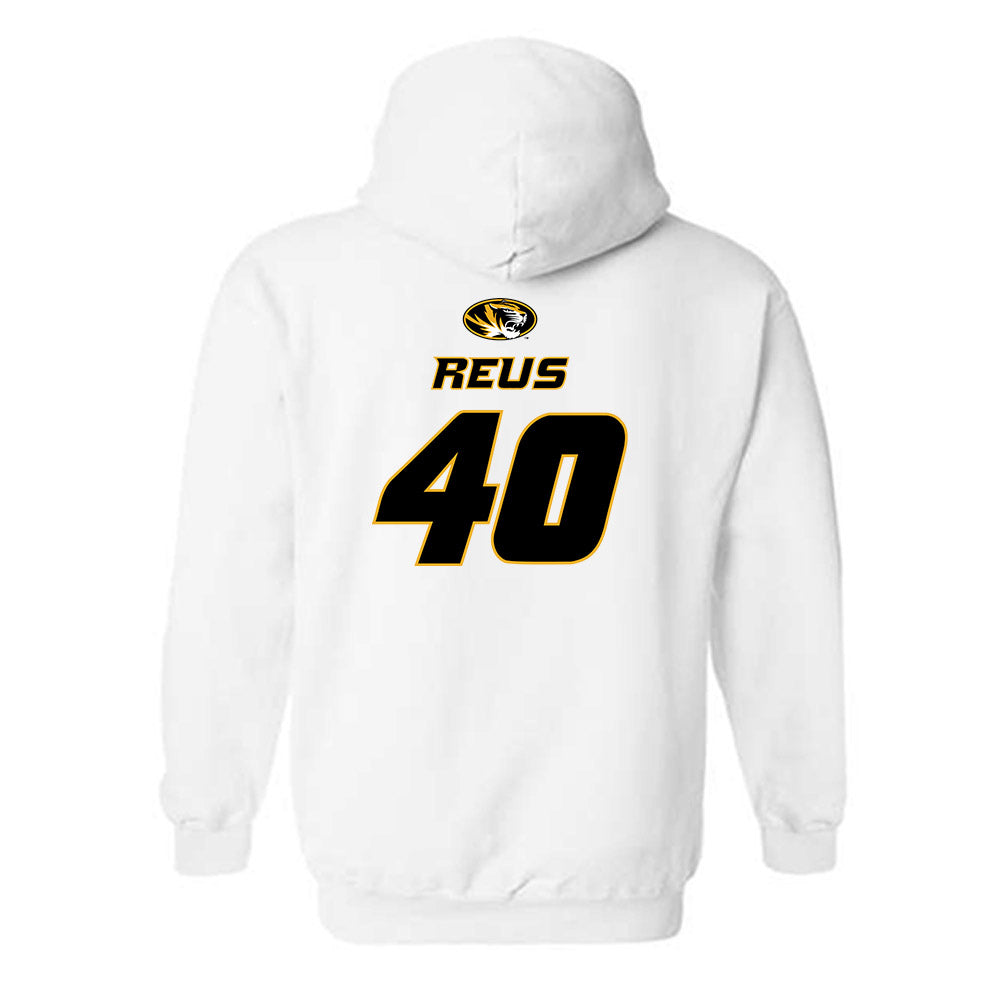 Missouri - NCAA Football : Brunno Reus - Replica Shersey Hooded Sweatshirt-1
