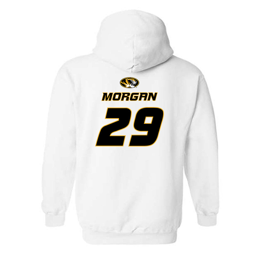 Missouri - NCAA Football : Kamauryn Morgan - Replica Shersey Hooded Sweatshirt-1