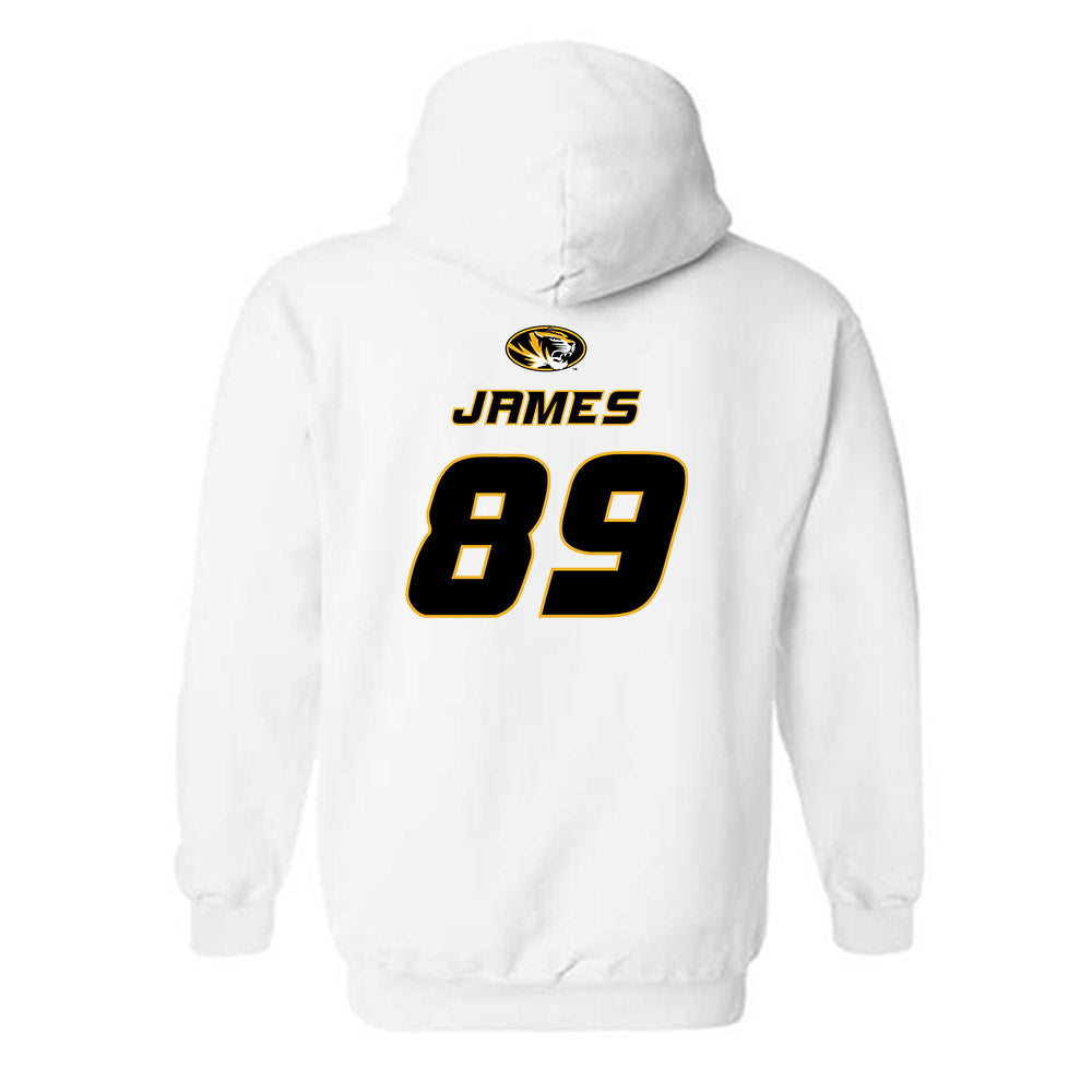 Missouri - NCAA Football : Jude James - Replica Shersey Hooded Sweatshirt-1