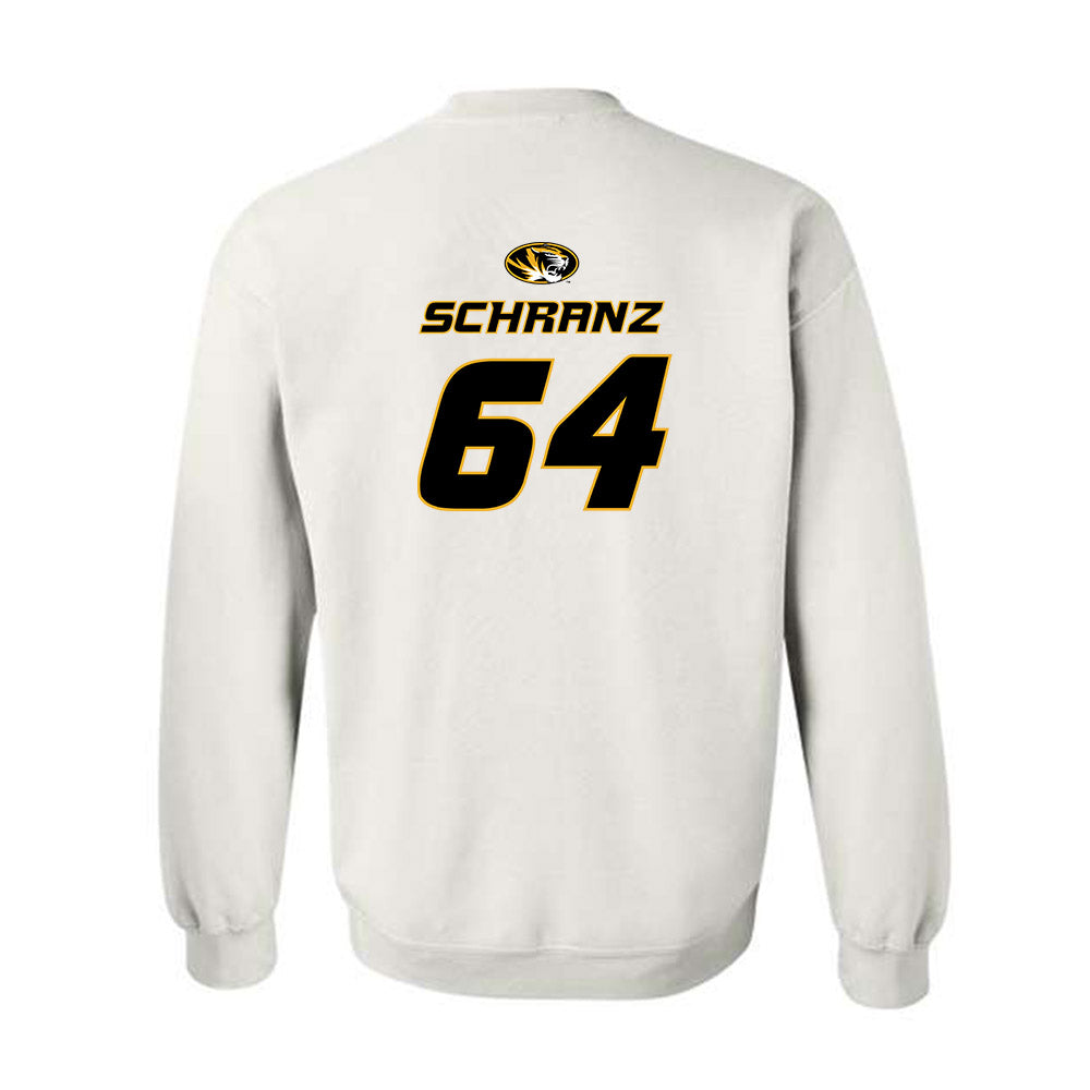 Missouri - NCAA Football : Joseph Schranz - Replica Shersey Crewneck Sweatshirt-1
