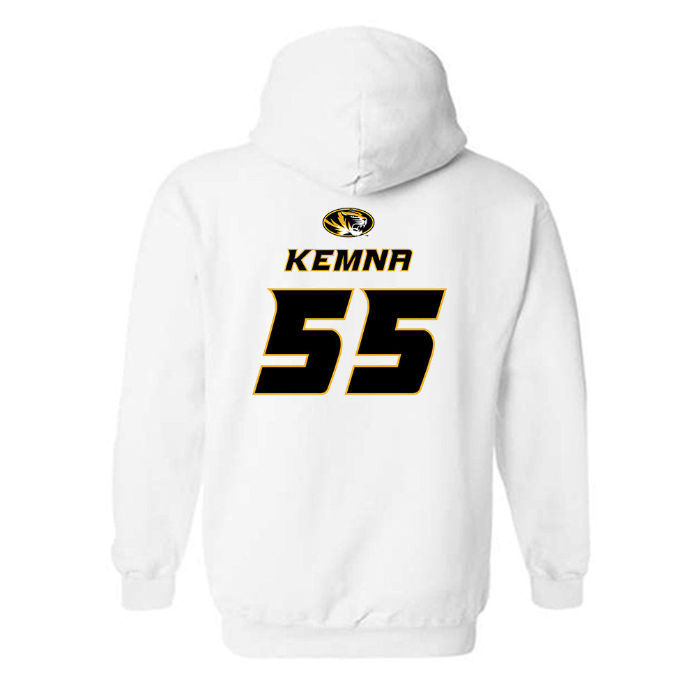 Missouri - NCAA Football : Will Kemna - Replica Shersey Hooded Sweatshirt-1