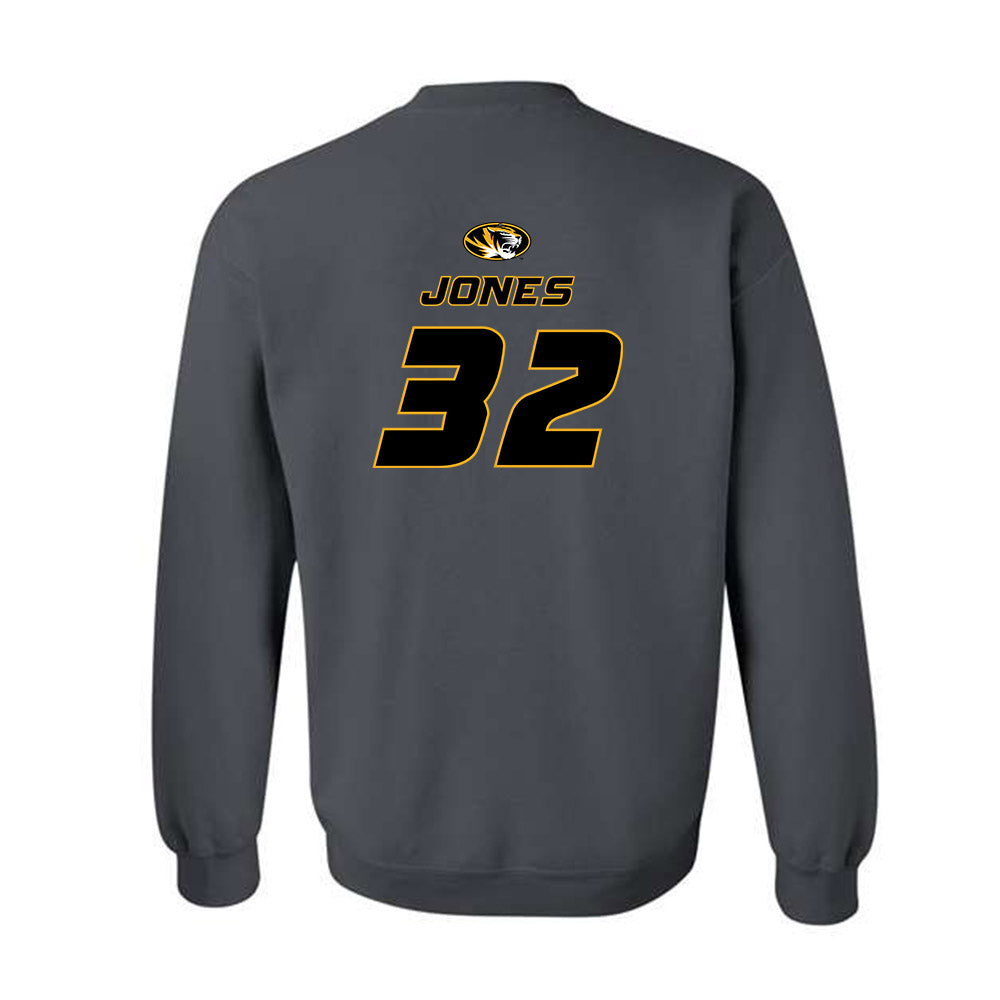 Missouri - NCAA Football : Brody Jones - Classic Shersey Crewneck Sweatshirt-1