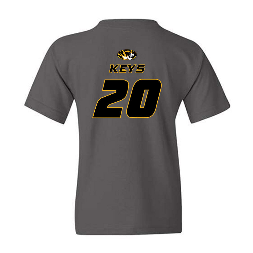 Missouri - NCAA Football : Cameron Keys - Classic Shersey Youth T-Shirt-1