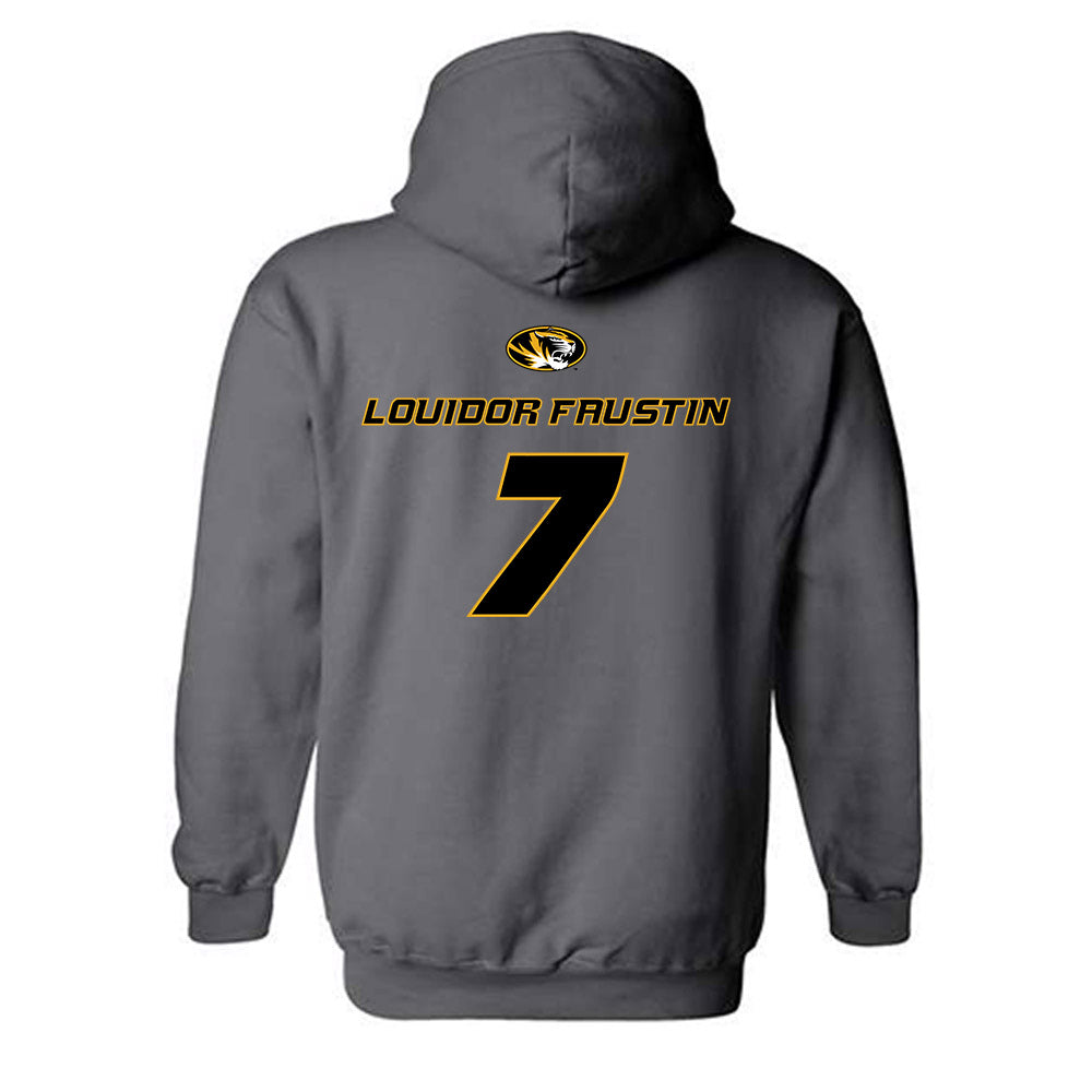 Missouri - NCAA Football : Kensley Louidor Faustin - Classic Shersey Hooded Sweatshirt-1