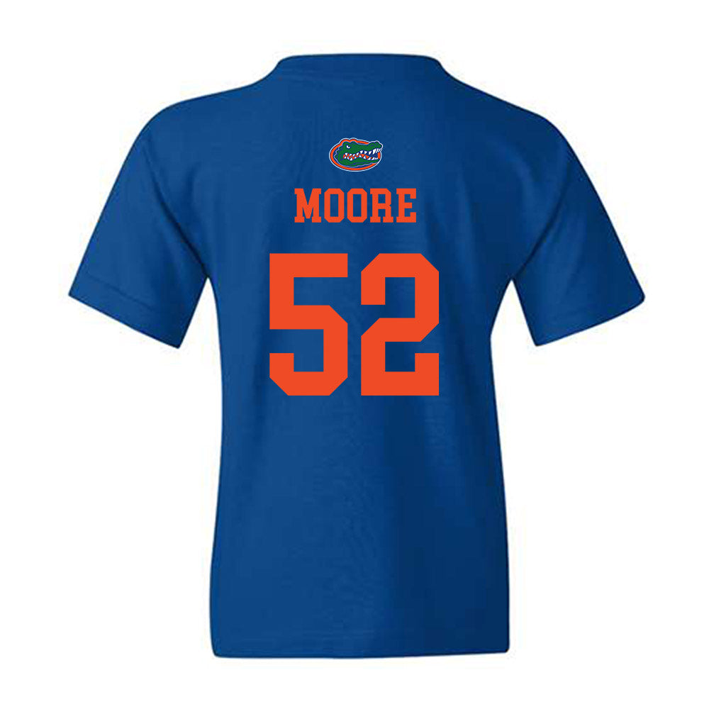 Florida - NCAA Football : Harrison Moore - Generic Shersey Youth T-Shirt-1