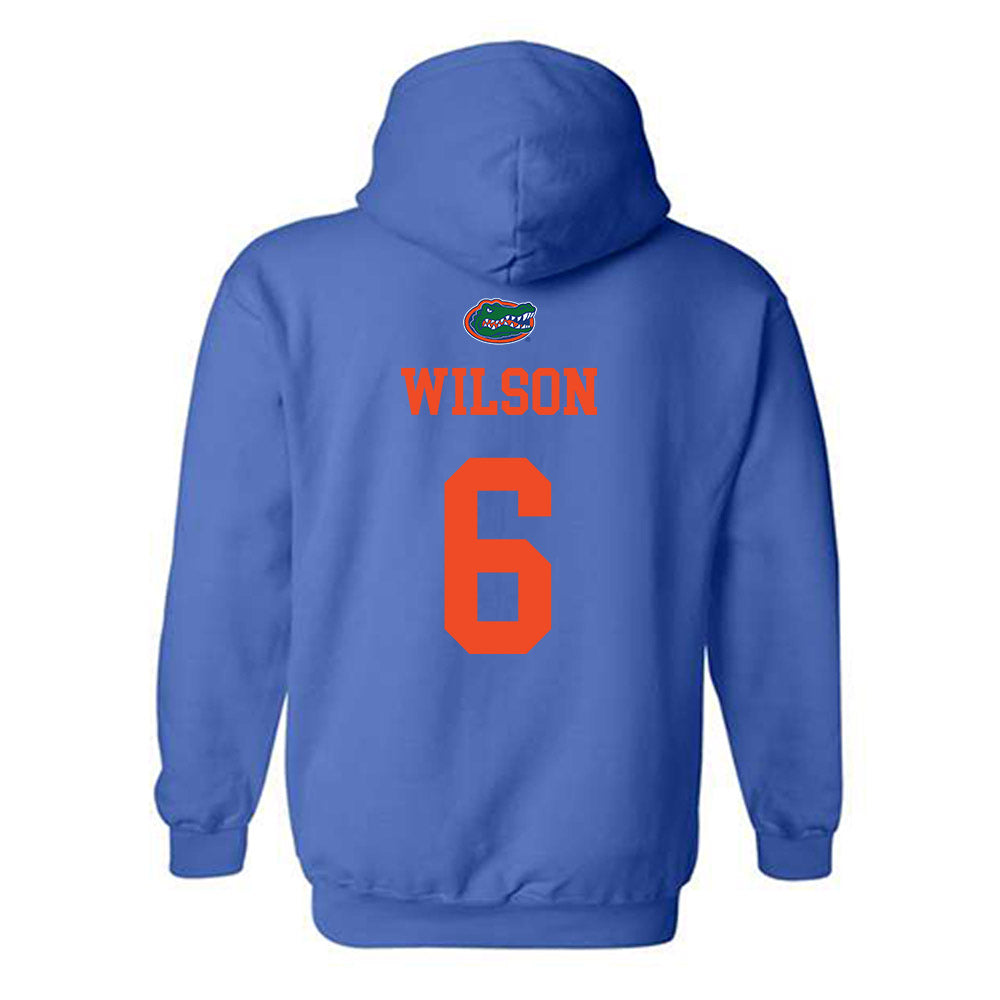 Florida - NCAA Football : Dallas Wilson - Generic Shersey Hooded Sweatshirt-1