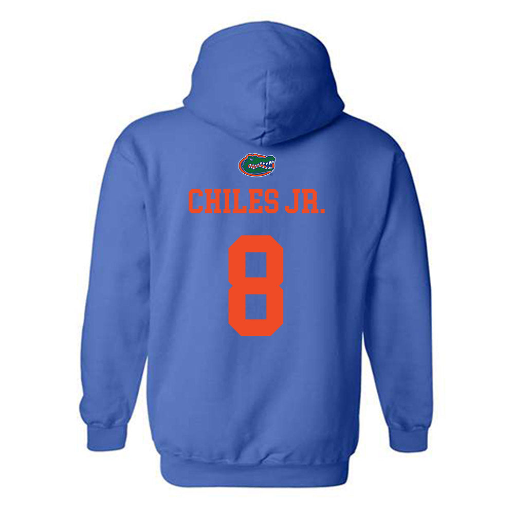 Florida - NCAA Football : Aaron Chiles Jr. - Generic Shersey Hooded Sweatshirt-1