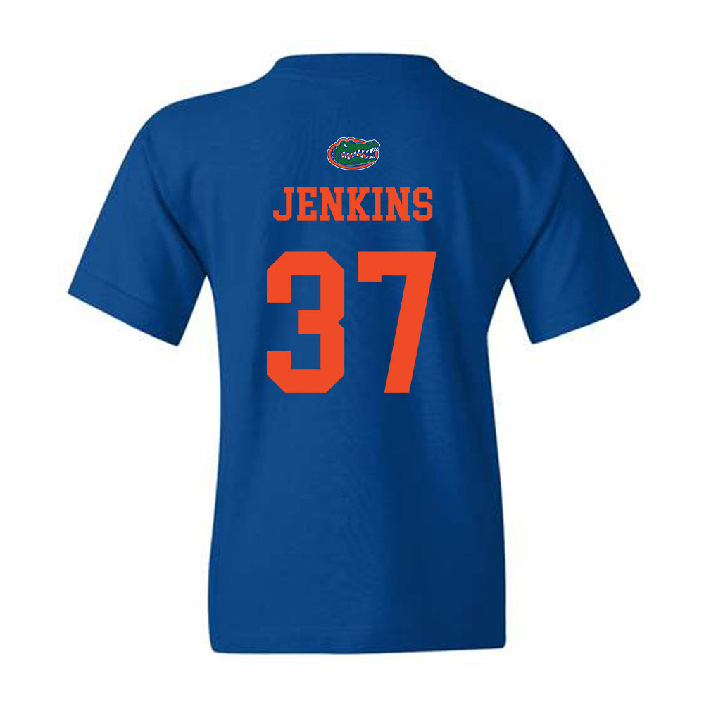 Florida - NCAA Baseball : Matthew Jenkins - Generic Shersey Youth T-Shirt